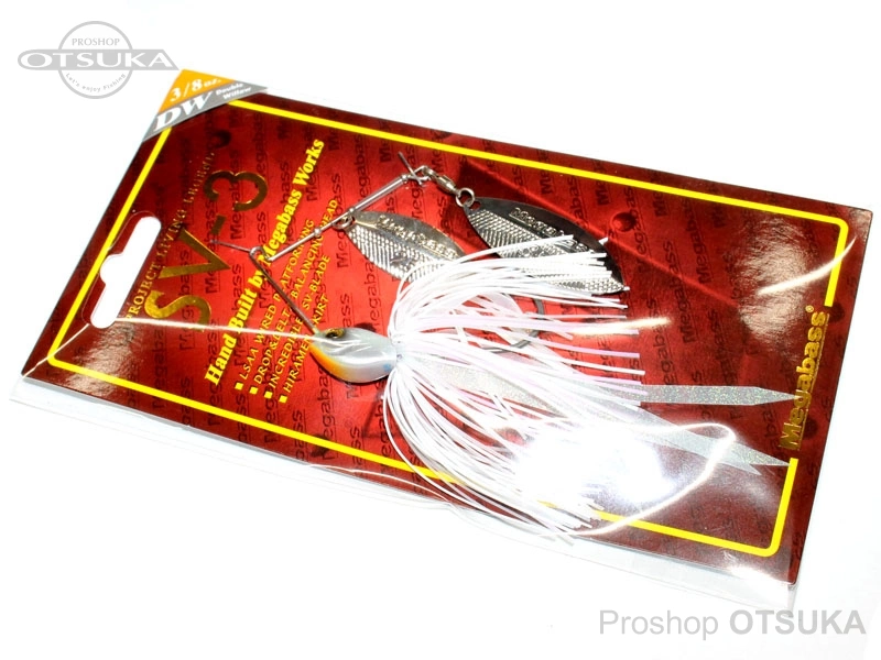 メガバス SV-3 SV-3 3/8oz 3/8oz DW #パールシャッド