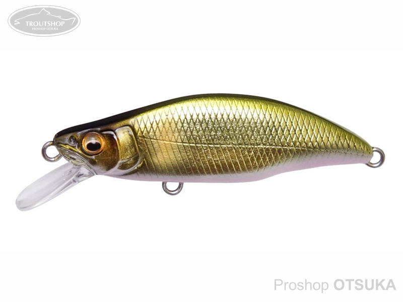 メガバス グレートハンティング GH46 ハンプバック FS 46mm 4.0g ファーストシンキング #6 ALシャイニーケイムラアユ