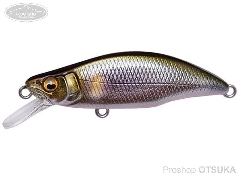 メガバス グレートハンティング GH64 ハンプバック FS 64mm 8.3g ファーストシンキング #5 タクミセツキアユ