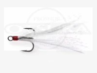 Megabass feather hook - teaser hook #Howaito #10