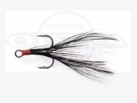 Megabass feather hook - teaser hook #Burakku #10