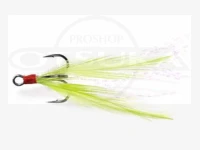 Megabass feather hook - teaser hook #Chartreuse #10