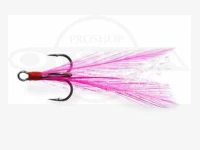 Megabass feather hook - teaser hook #Pink #10