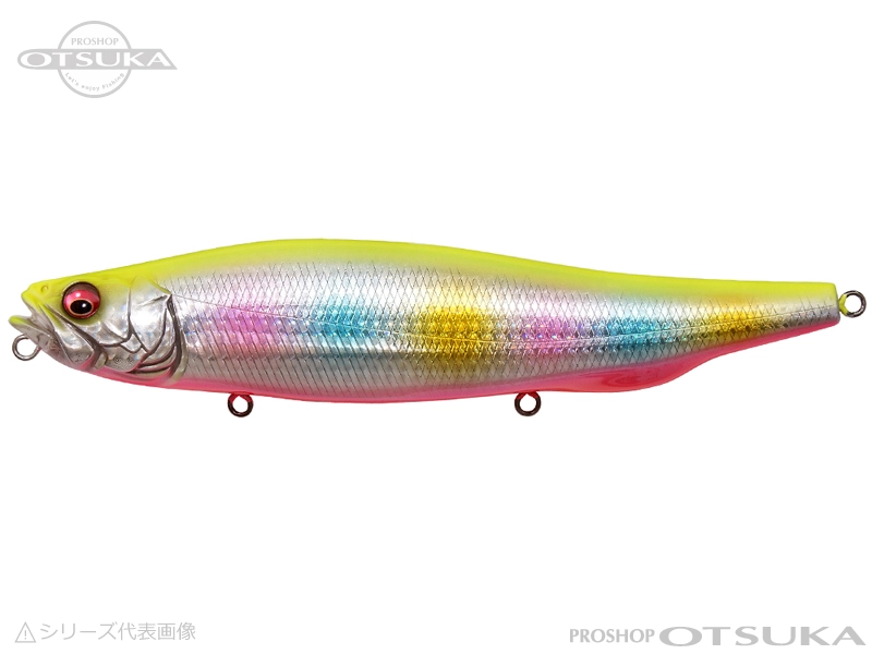 メガバス メガドッグ メガドッグ180 ** 180mm 72g フローティング #GGチャートバックレインボーPB