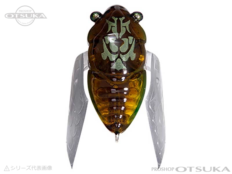 メガバス ナノシグレ 23.8mm 1.7g フローティング #ツクツクボウシ の