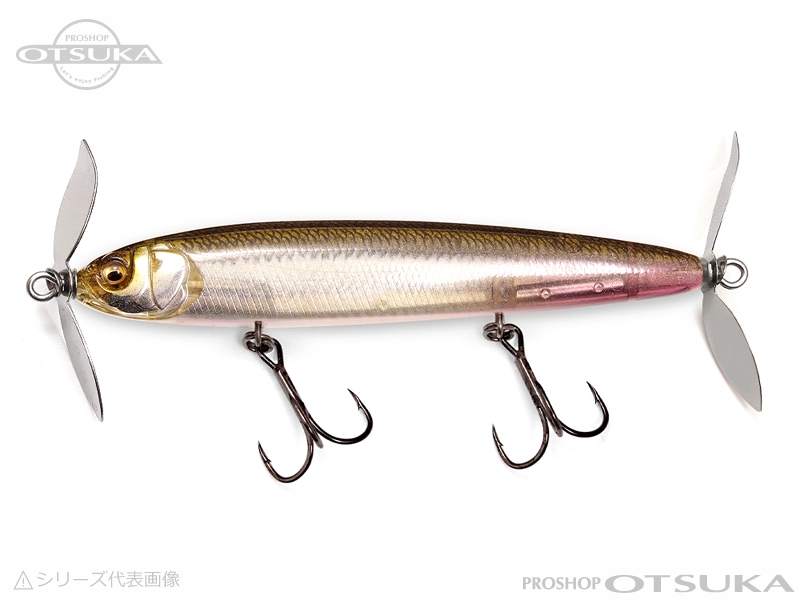 メガバス ダブルスクラッチ 103mm 12oz フローティング #FA ゴースト