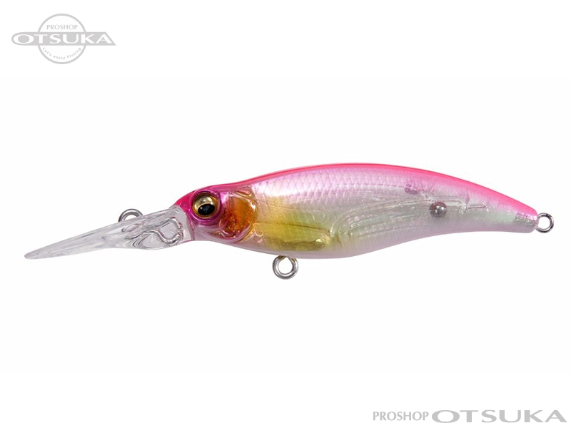 メガバス シャッディングX シャッディングX R55 55mm 1/8oz サスペンド #GPオーロラピンクバック