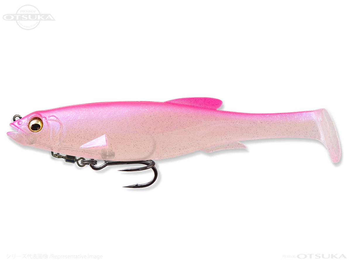 メガバス マグドラフト マグドラフト 5インチ 5インチ 3/4oz #ピンクバックシャッド