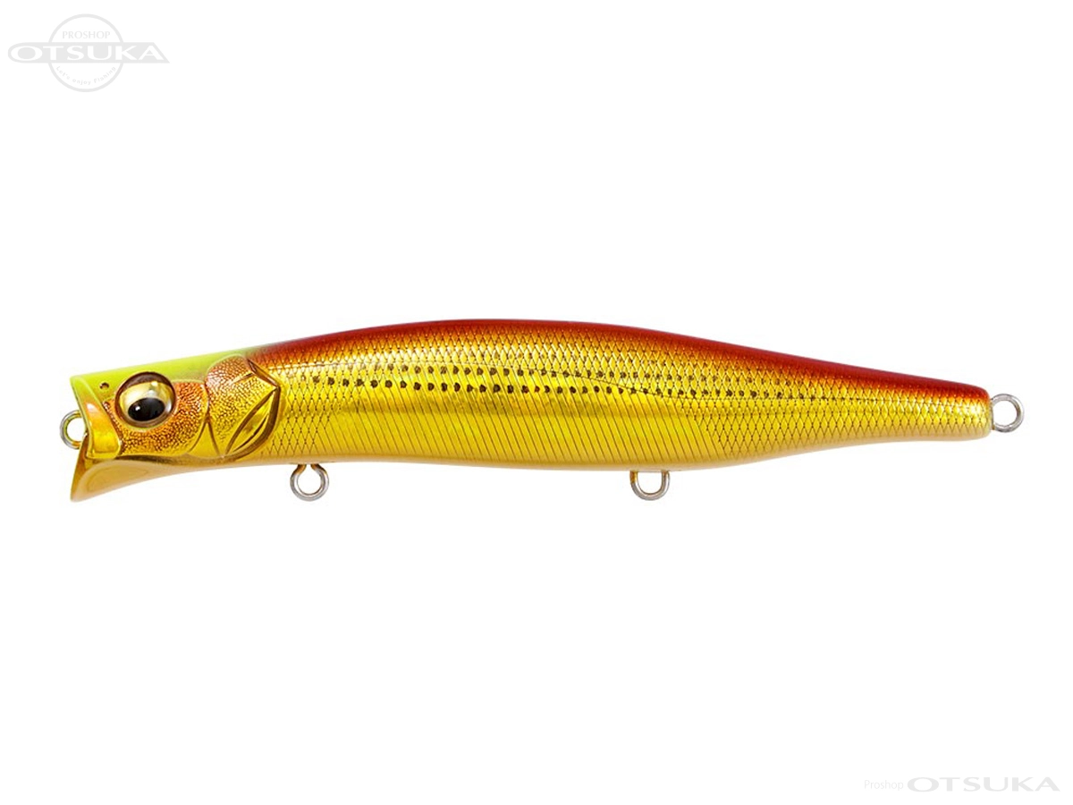 メガバス　カゲロウ124F 5個セット メガバス カゲロウ 124F 124mm 22g フローティング #GG アカキンボラCH