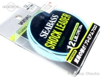 バリバス ショックリーダー - シーバス フロロ ナチュラル 12lb 30m巻き プレミアムフロロ仕様