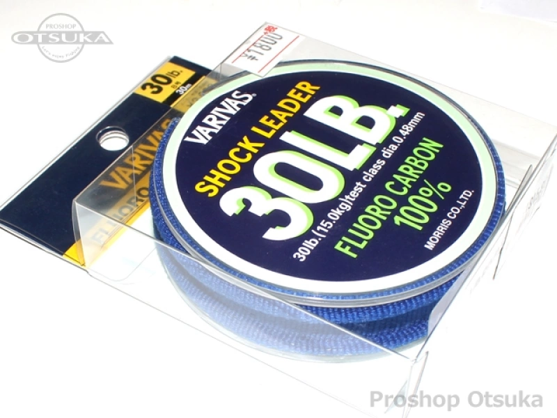バリバス ショックリーダー フロロカーボン 30lb 30m巻き 