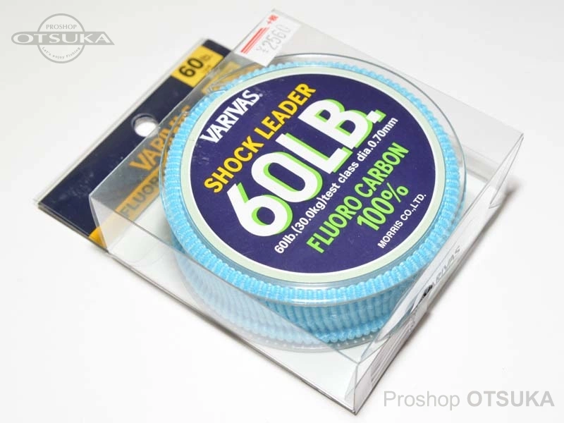 バリバス ショックリーダー フロロカーボン 60lb 30m巻き 