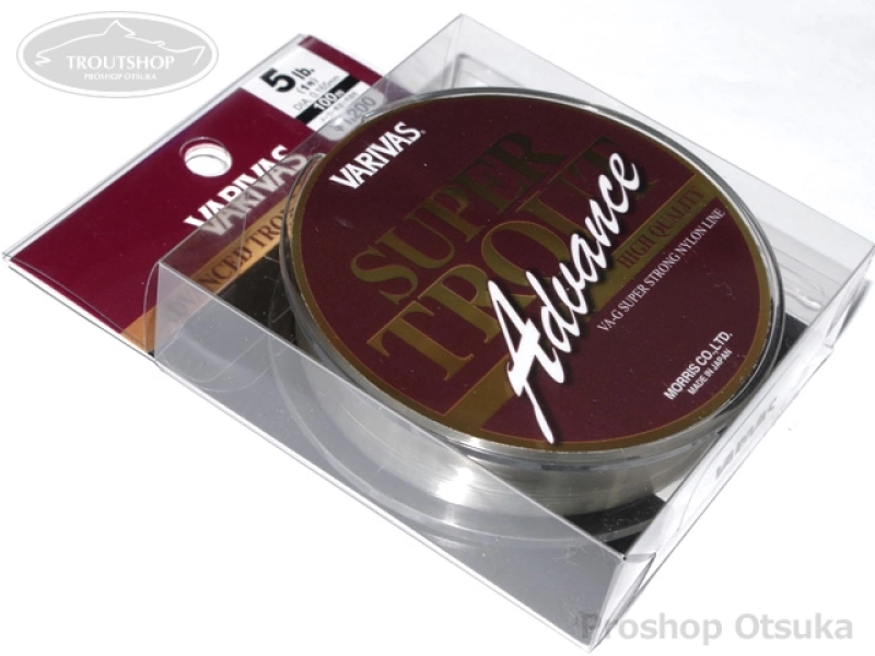 バリバス スーパートラウトアドバンス スーパートラウトアドバンス 100m 5lb (1号) 100m #ミスティーブラウン