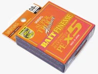 Varivas Trout advanced bait finesse - Super Trout Advance Bait Finesse PEX5 High Biscus Pink 60cm / High Biscus Orange 40cm Size 0.8 MAX 15.6lb 100m