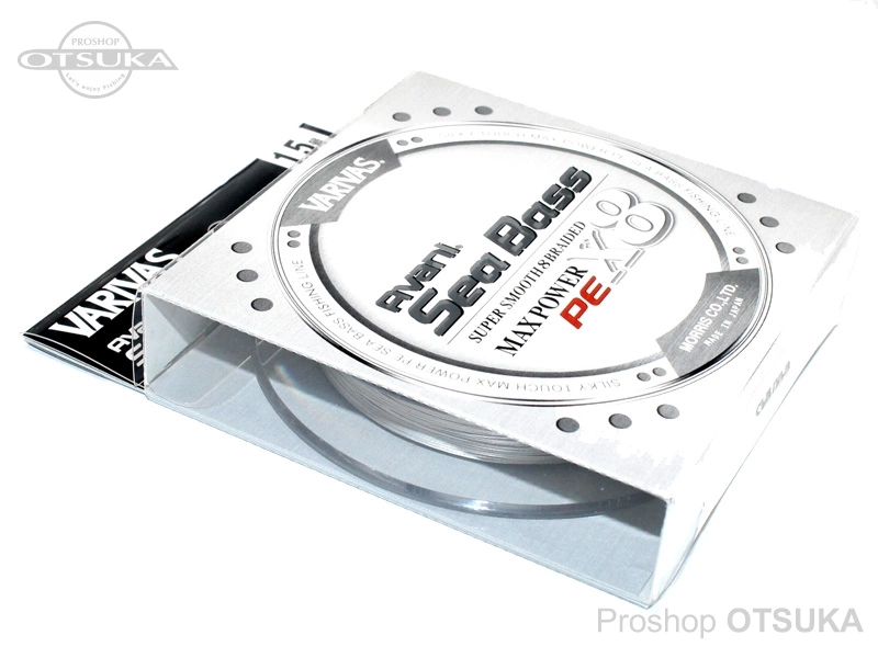 バリバス アバニ シーバスPE アバニ シーバスマックスパワーX8 1.5号 28.6lb #ステルスグレー