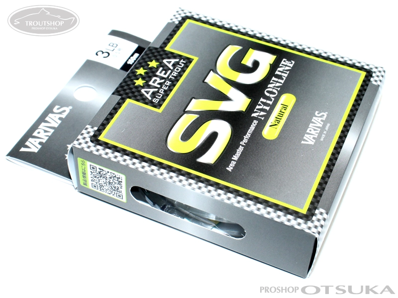バリバス スーパートラウトエリア SVG ナイロン 0.5号0.117mm 3lb 150m #ナチュラル
