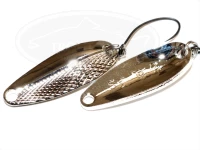 ムカイ 岩魚スプーン -  3.0g #2 シルバー 3.0g 反面カットモデル