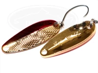 ムカイ 岩魚スプーン -  3.0g #3 アカキン 3.0g 反面カットモデル