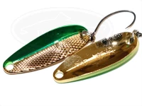 ムカイ 岩魚スプーン -  3.0g #4 ミドキン 3.0g 反面カットモデル