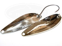 ムカイ 岩魚スプーン -  5.0g #2 シルバー 5.0g 半面カットモデル
