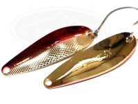 ムカイ 岩魚スプーン -  5.0g #3 アカキン 5.0g 半面カットモデル