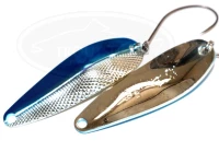 ムカイ 岩魚スプーン -  5.0g #5 ブルーシルバー 5.0g 半面カットモデル