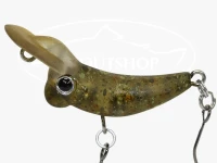 ムカイ 鯱  23HS #Ab11 オリオリブラウン 23mm 2.6g ヘビーシンキング