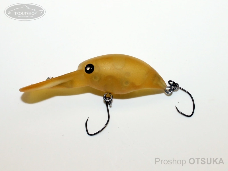 ムカイ スナック スナック33DR F 33mm 3.6g フローティング #GP2 スケルトンブラウングロー