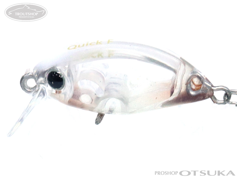 ムカイ クイック クイック 25SR F 25mm 1.4g フローティング #CK3 パールドットソン