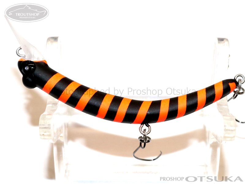 ムカイ バックストローク バックストローク 55S 55mm 3.5g シンキング #ST4 オレンジストライプ