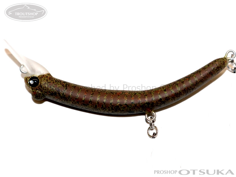 ムカイ バックストローク バックストローク 55S 55mm 3.5g シンキング #BGL9 ペレットブラウン