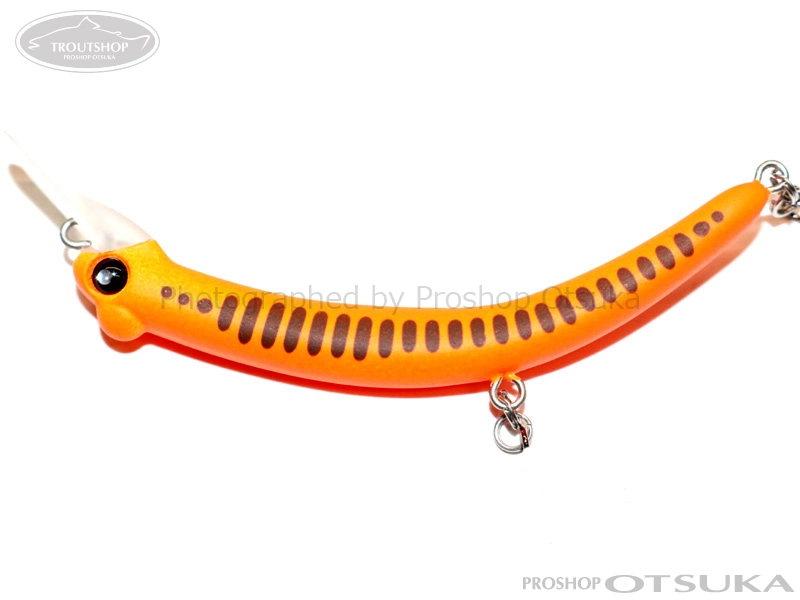 ムカイ バックストローク バックストローク 55S 55mm 3.5g シンキング #BGL12 マットオレンジ