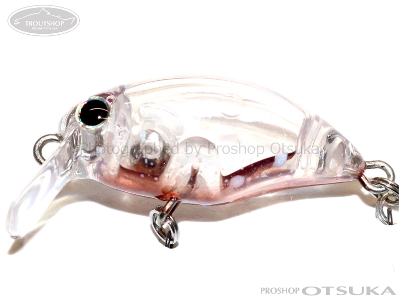 ムカイ クイック クイック 25SR SSWG 25mm 1.6g スローシンキング ガラスラトル #CK2 ブルパスプラッシュ