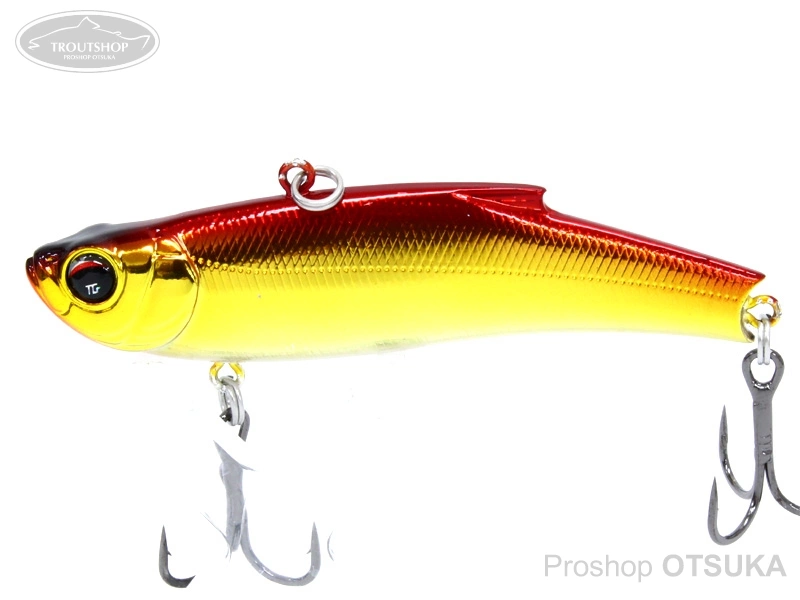 バスデイ ORC レンジバイブ ORC レンジバイブ 70TG 70mm 20g シンキング #M-14 アカキン