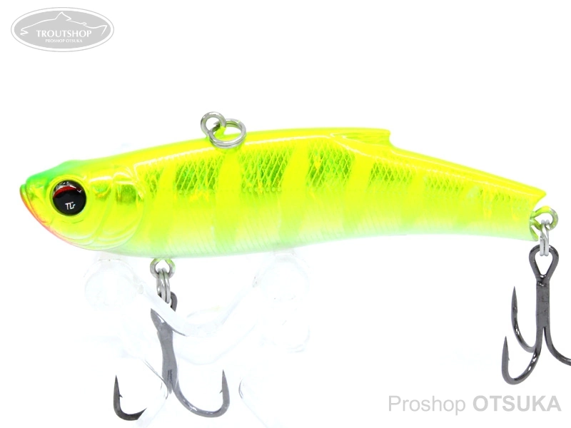 バスデイ ORC レンジバイブ ORC レンジバイブ 70TG 70mm 20g シンキング #FL-315 クリアーレモンストライプグロー