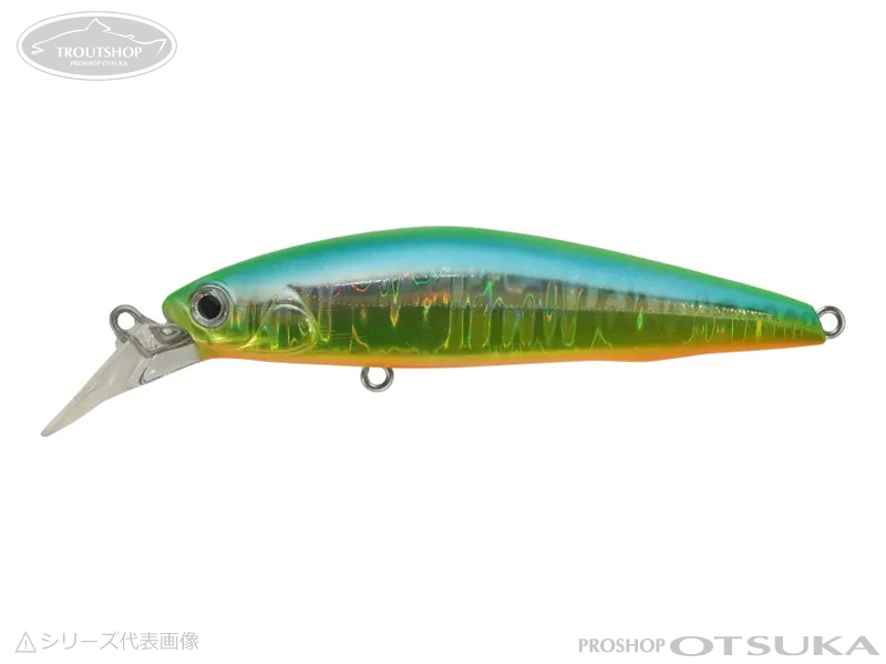 バスデイ シュガーミノー ボトムトゥイッチャー シュガーミノー ボトムトゥイッチャー85ES ライト 85mm 15.3g シンキング #FL-445 ライムグリーンOB