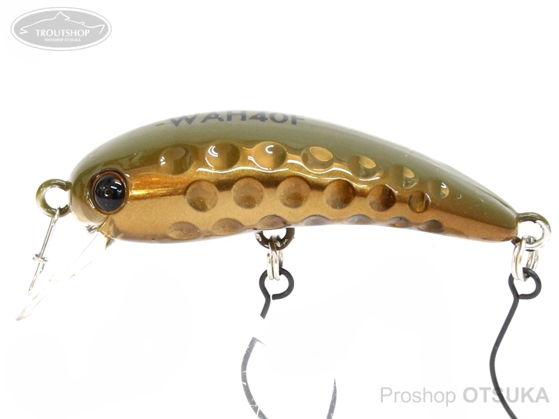 ラッキークラフト ワウ ワウ 40F 40mm 3.0g フローティング #カニミソコッパー