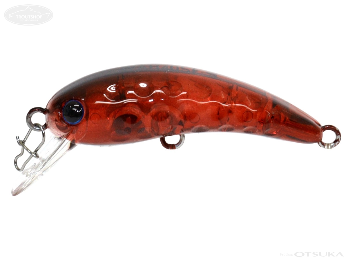 ラッキークラフト ワウ FCT ワウ40SF BELL+ 40mm 3.1g スローフローティング ガラスラトル #レッドラム