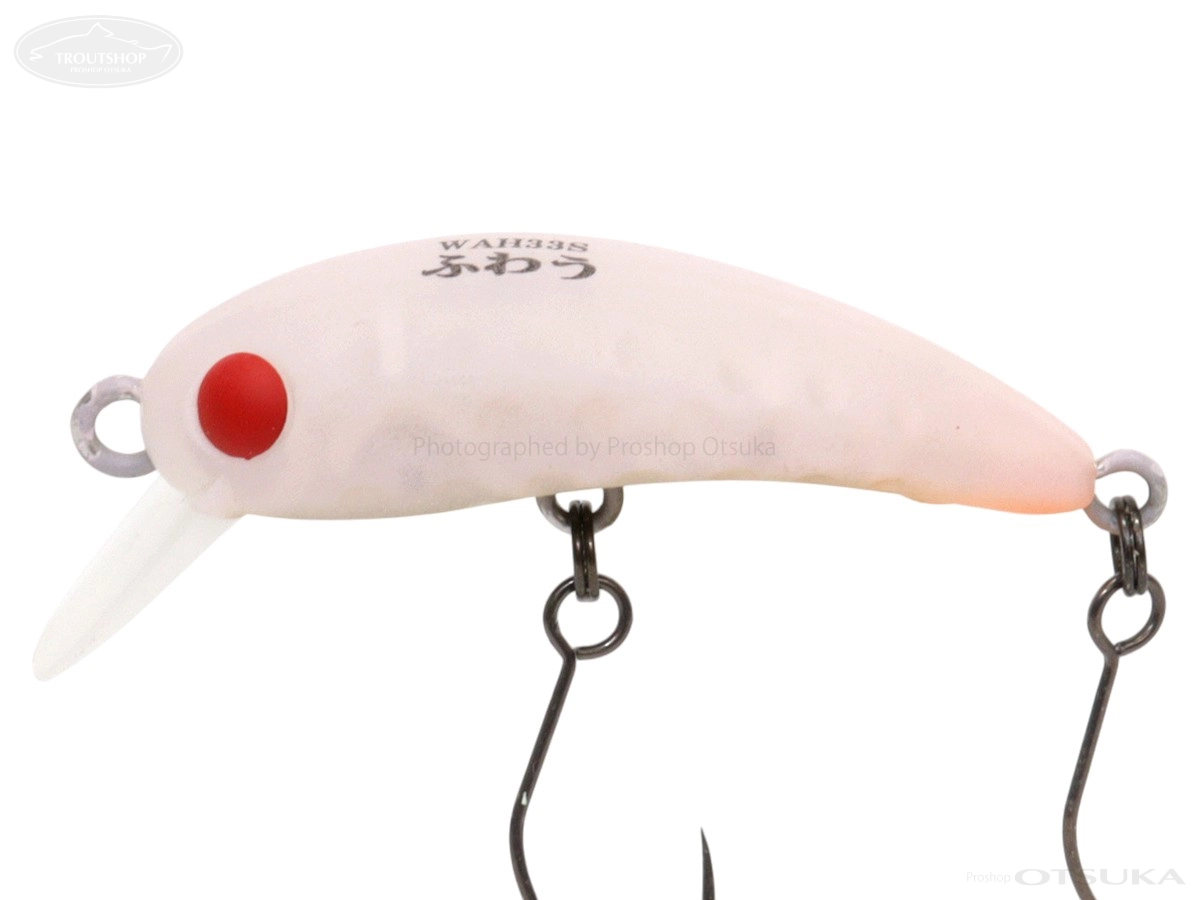 ラッキークラフト　ワウ33 37 ラッキークラフト FCT ワウ33S 33mm 2.0g シンキング #サクラミソRG の