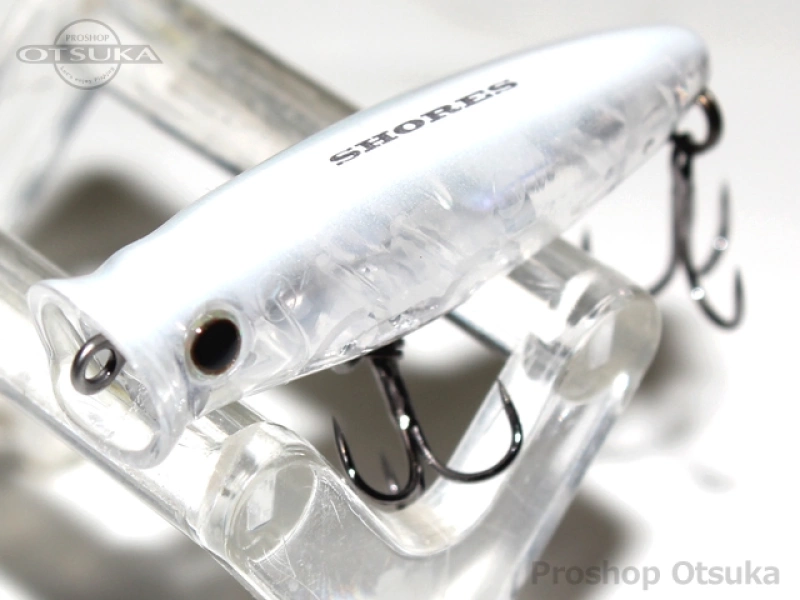 タックルハウス ショアーズ ペンシルポッパーSPP44 44mm 2.6g #14 クリアグローバック