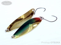 タックルハウス ツインクルスプーンNA -  6.5g #12 ゴールド・グリーン/レッド(金メッキ) 50mm 6.5g