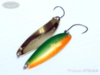 タックルハウス ツインクルスプーンNA -  8.5g #9 ゴールド・グリーン/オレンジ(金メッキ) 54mm 8.5g