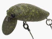 tacklehouse Elfin Micro Cicada - Elfin Microcicada F Size 1 Brindle Dark Olive 24mm 1.6g Suspend