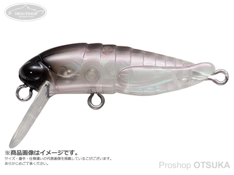 タックルハウス エルフィン グラスホッパー 40mm 2.2g フローティング