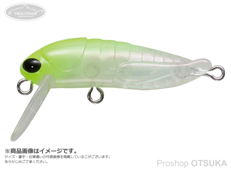 タックルハウス　エルフィン　シケイダー　グラスホッパー　22個セット タックルハウス エルフィン グラスホッパー 40mm 2.2g フローティング