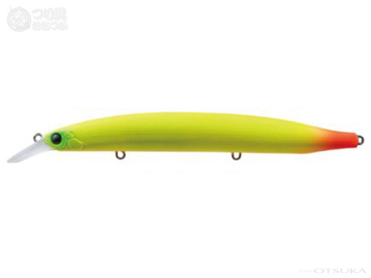 タックルハウス ノード 130SDJ 130mm　21g シンキング #02　蛍光マットイエロー(ケイムラ)