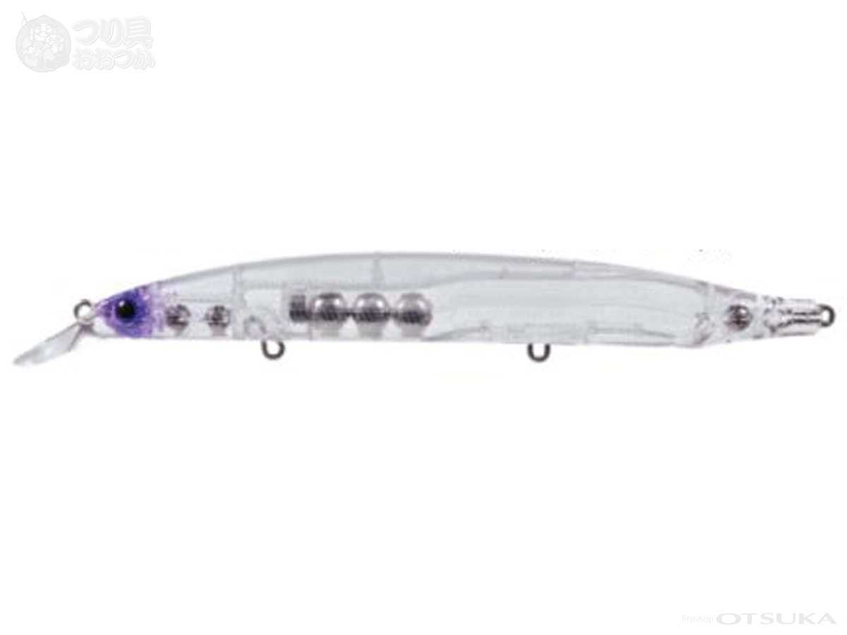 タックルハウス ノード 130SDJ 130mm　21g シンキング #05　パープルヘッドクリア(ケイムラ)