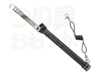 エイテック テイルウォーク キャッチバー改 - ウェーディングシャフト 25 # ブラック 0.25m 総重量180g