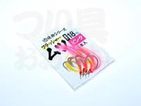 アマノ釣具 絶釣シリーズ - フラッシャームツ #ピンク 18号