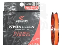 ラインシステム クルージャン極弦 - 道糸 ライトオレンジ エステル0.8号50m